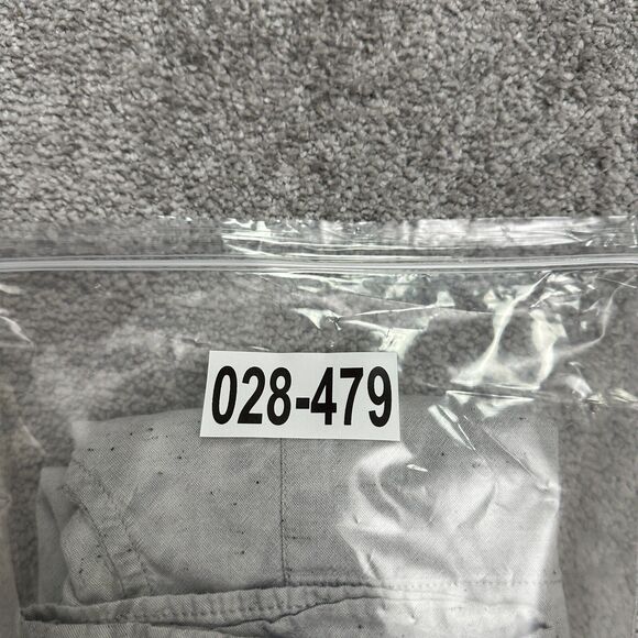 Vans Off The Wall Button Down Shirt Mens Large Gray Short Sleeve Cotton Casual - Picture 10 of 10